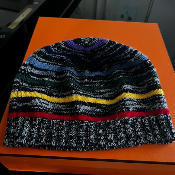 Gently used Paul Smith Stripe Beanie - Picture 1 of 4